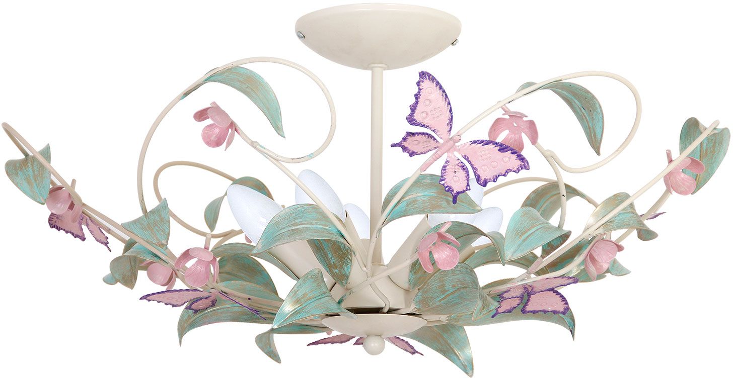 Darmowa Dostawa - Lampa podsufitowa 5x60 W biała Luminex Summer 6288