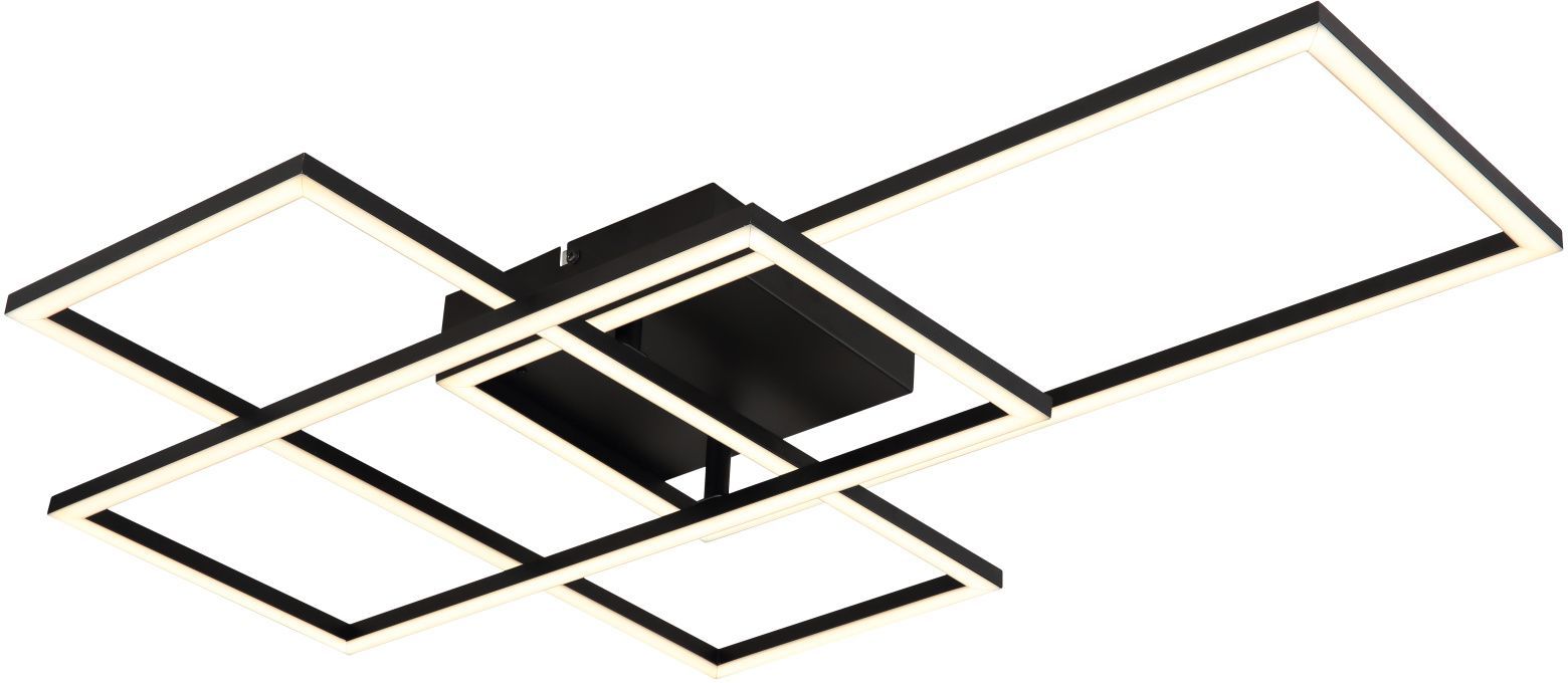 Darmowa Dostawa - Lampa podsufitowa 1x40 W czarna Globo Lighting Gabriel 6722740NBSH