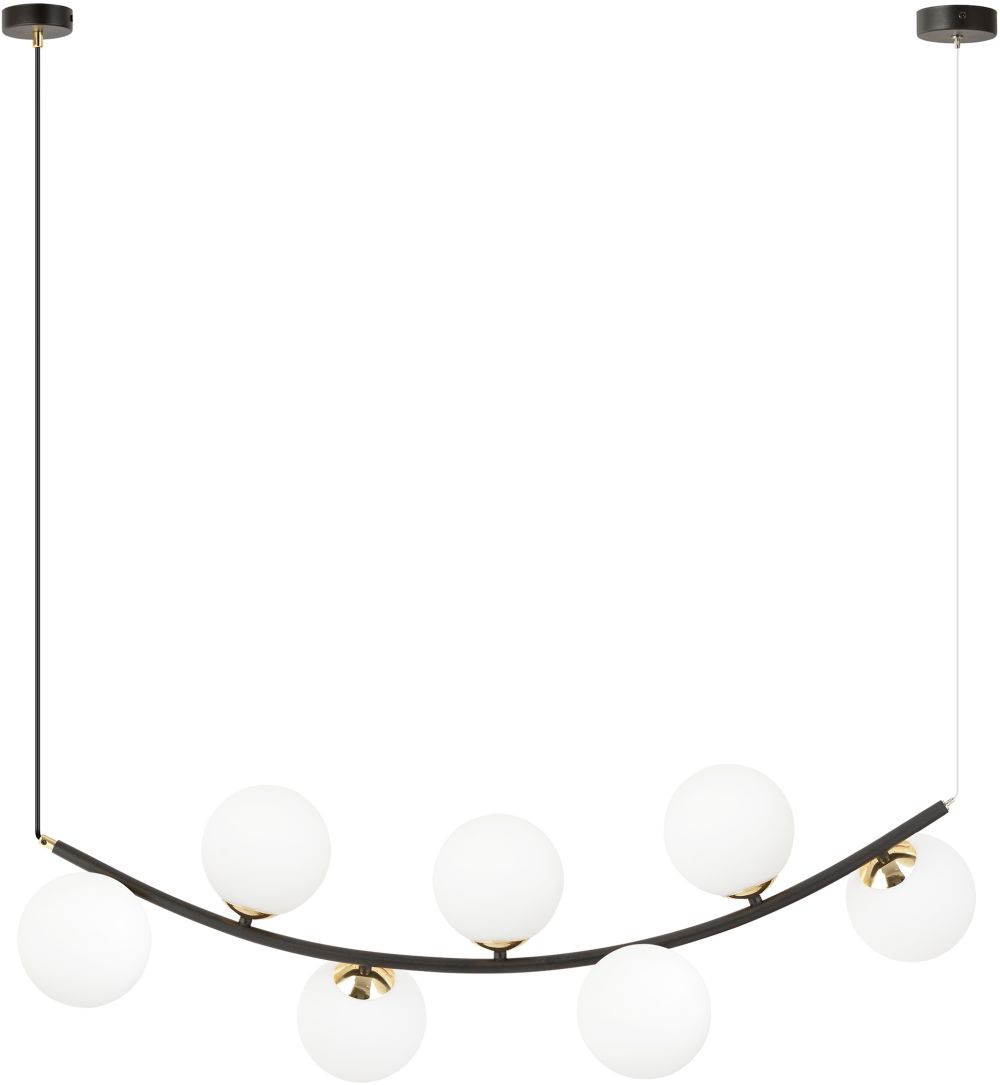 Darmowa Dostawa - Lampa wisząca powyżej 6x10 W czarny Emibig Ritz 12987