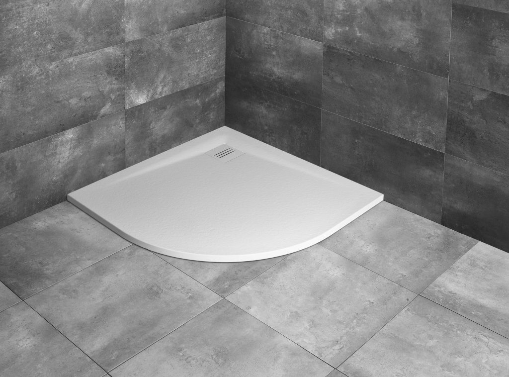 Darmowa Dostawa - Brodzik półokrągły 90x90 cm Radaway Kyntos A HKA909004