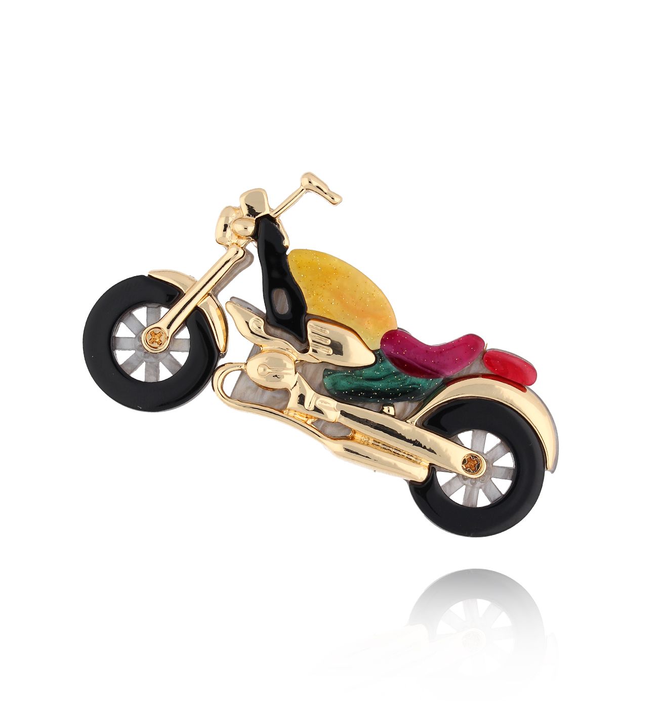 Broszka z motocyklem Motorbike BRZA0038