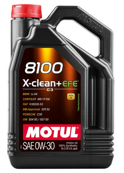 MOTUL 8100 X-CLEAN+ EFE 0W30 5L - Petrostar