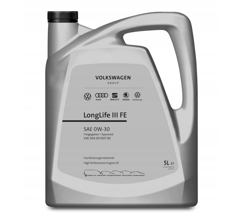 VW VOLKSWAGEN LONGLIFE III FE 0W30 504/507 5L - Petrostar