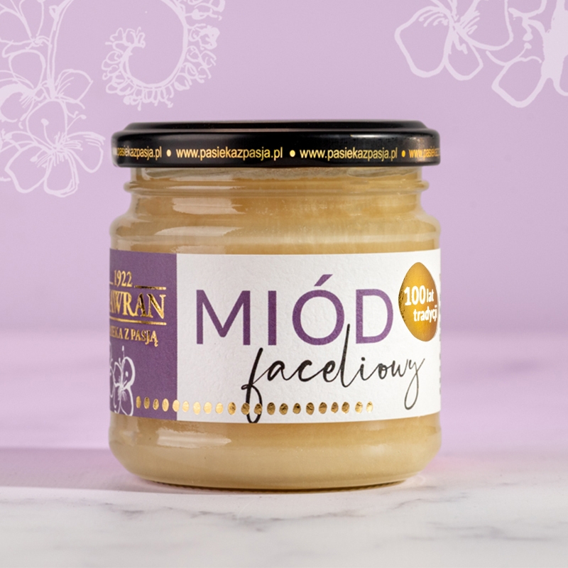 Miód faceliowy 260g - Pasieka z Pasją Hawran