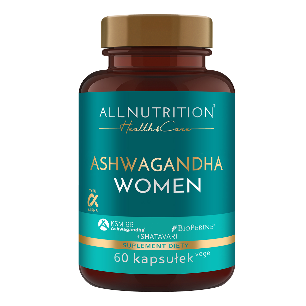 ALLNUTRITION HEALTH&CARE ASHWAGANDHA WOMEN 60 kap