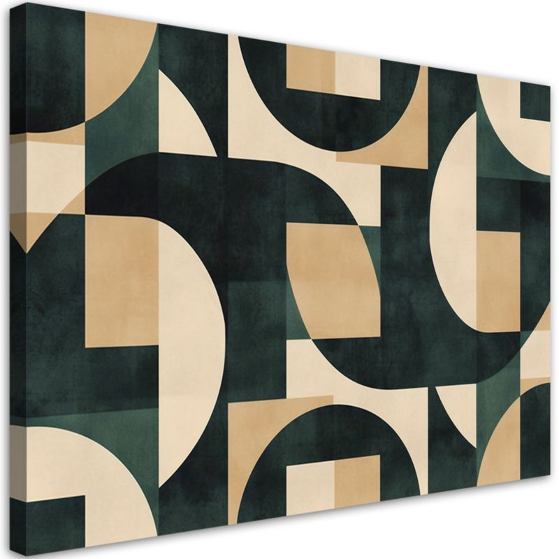 Obraz do salonu nowoczesny Feeby Geometryczna Mozaika Retro 120x80cm 1szt