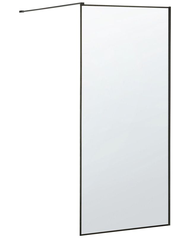 Ścianka prysznicowa Waspam ii 80 x 190 cm Czarny 1 szt.