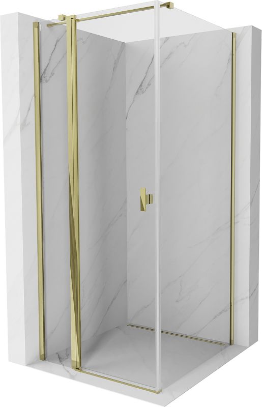 Kabina prysznicowa Mexen Mist T złota 85x85 cm 8A4T-085-085-50-00 1 szt.