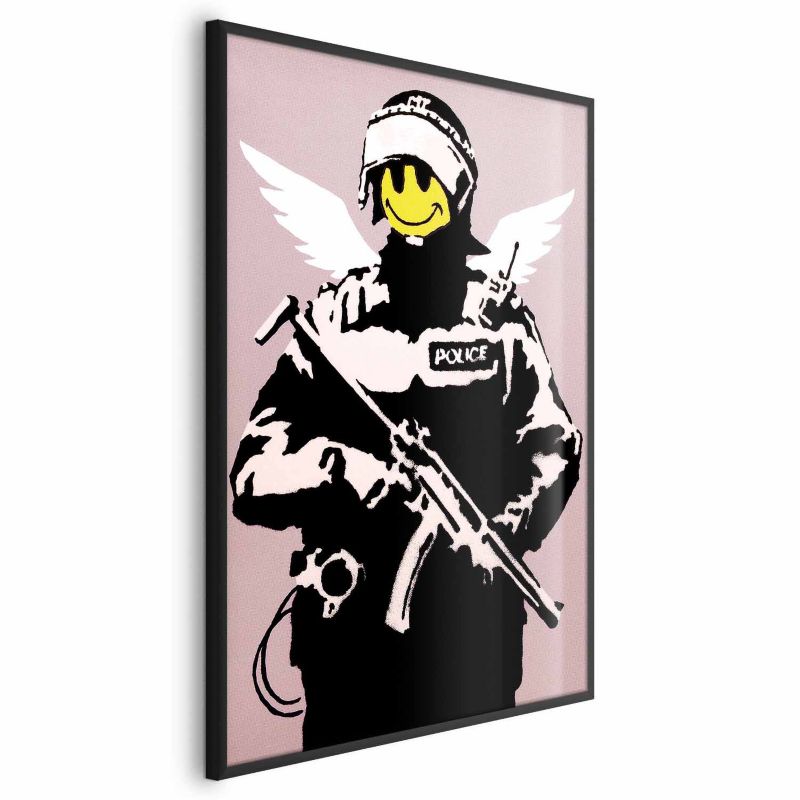 Plakat Artgeist Policjant 40x60 cm z ramą czarną 1 szt