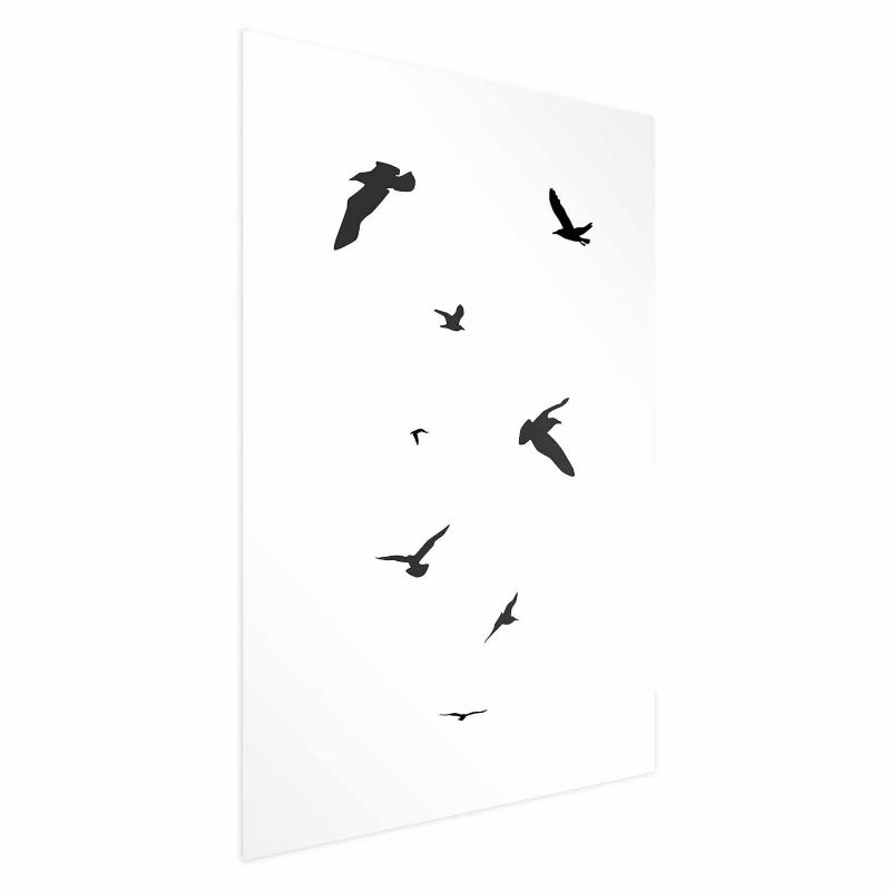 Plakat Artgeist Wieczorny lot 40x60 cm bez ramy 1 szt