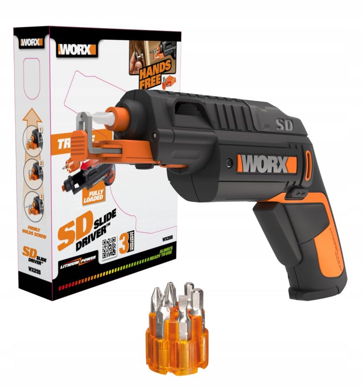 Wkrętak akumulatorowy WORX WX255 Uchwyt śrubowy 1szt