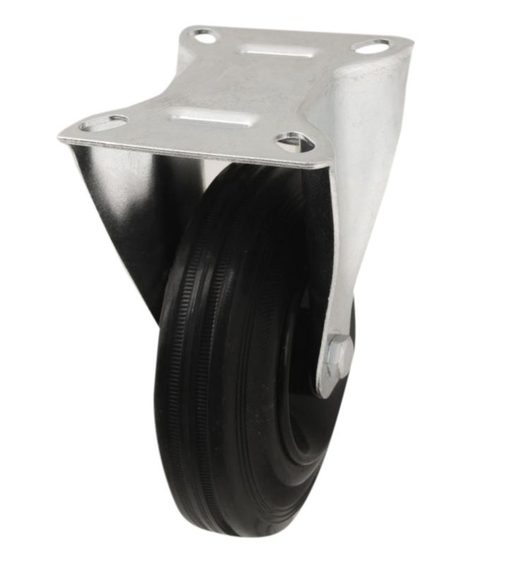 Zestaw jezdny fi 125 mm 100 kg płyta stała z kołem