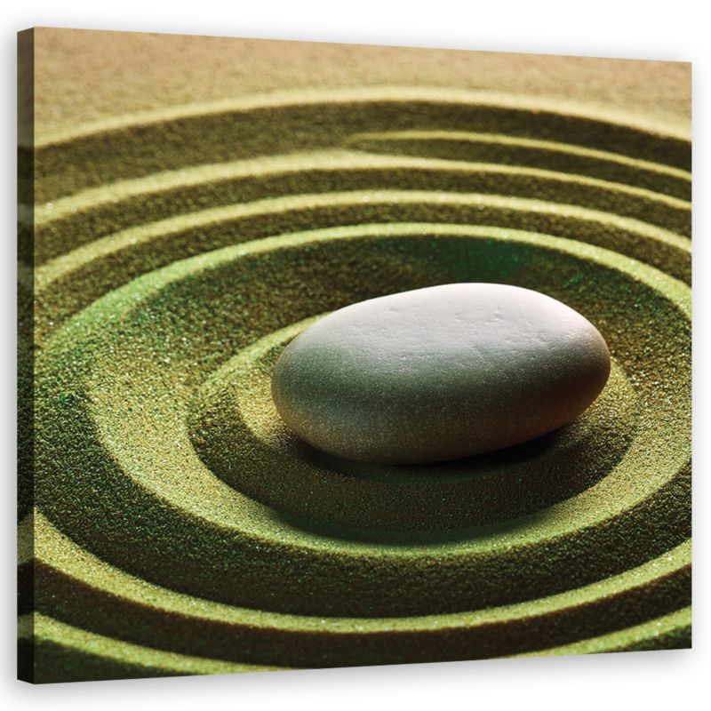 Obraz do salonu sypialni Feeby Kamień Zen Spa 50x50 cm 1szt