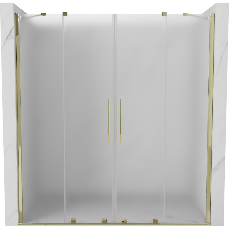 Drzwi prysznicowe rozsuwane Mexen Velar szron 170x200 cm 1 szt.