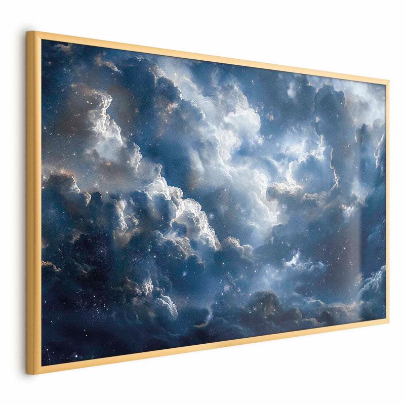 Plakat Artgeist Astronomiczne cuda 30x21 cm z ramą złotą 1 szt