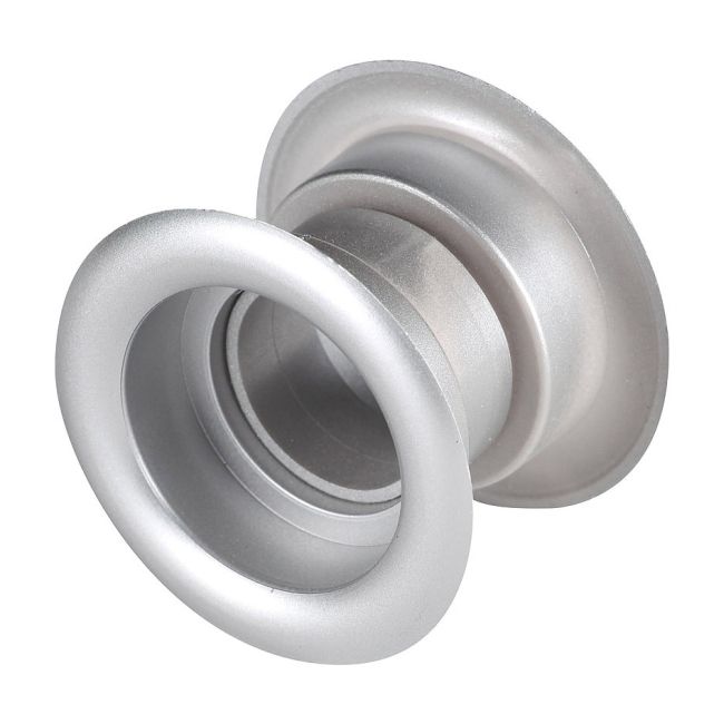 Osłona wentylacyjna Awenta fi 55 mm metal satyna srebro