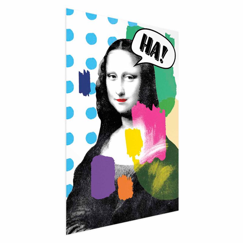 Plakat Artgeist Mona Lisa Pop-art 40x60 cm bez ramy 1 szt