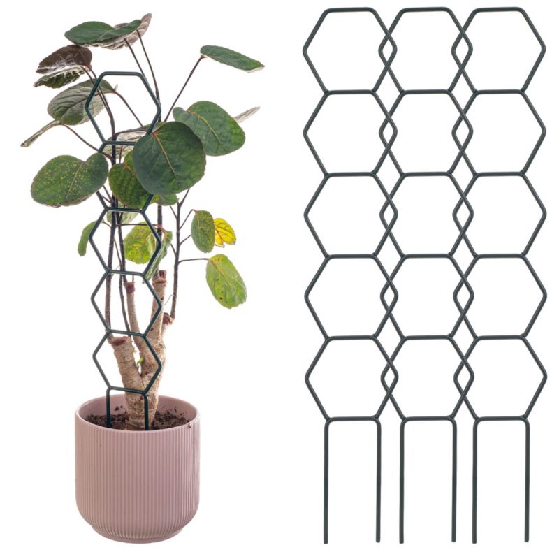 Podpora KADAX doniczkowa HEX kpl. 3szt