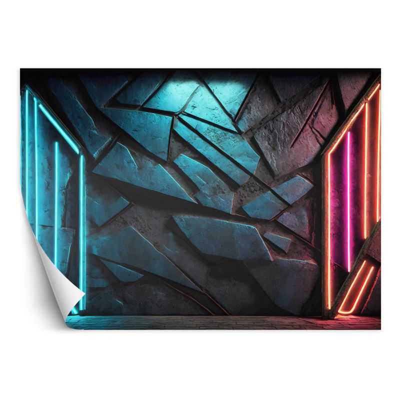 Fototapeta Feeby Futurystyczna tekstura neonowa 250x175 1 szt