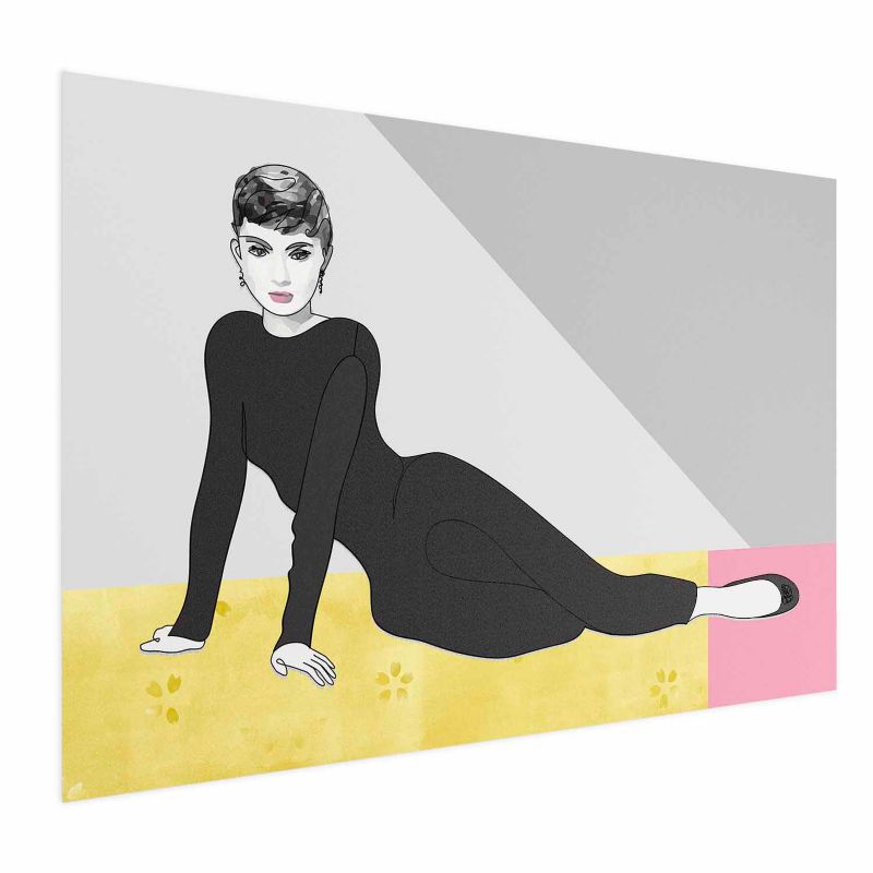 Plakat Artgeist Piękna Audrey 42x29,7 cm bez ramy 1 szt