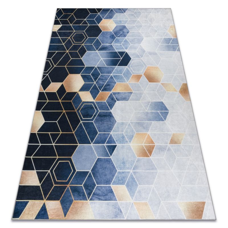 Dywan Andre RugsX 120x170 cm niebieski I093 1 szt.