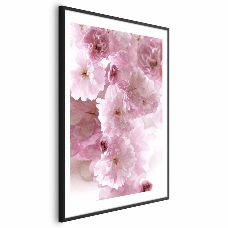 Plakat Artgeist Kwiecista mgła 60x90 cm z ramą czarną 1 szt