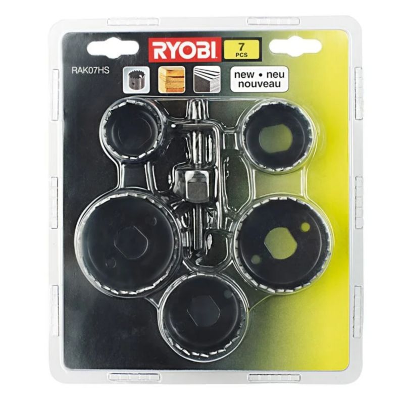Zestaw otwornic RYOBI 7 Elementów 1szt.