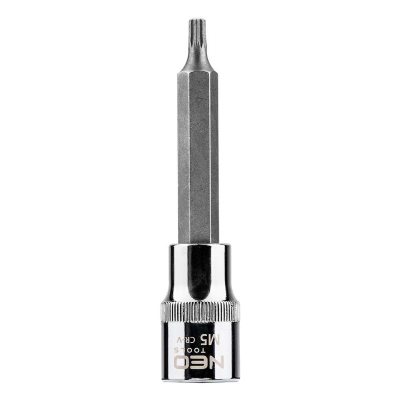 Końcówka Spline na nasadce 1/2" NEO TOOLS M5 x 100 mm 1 szt.