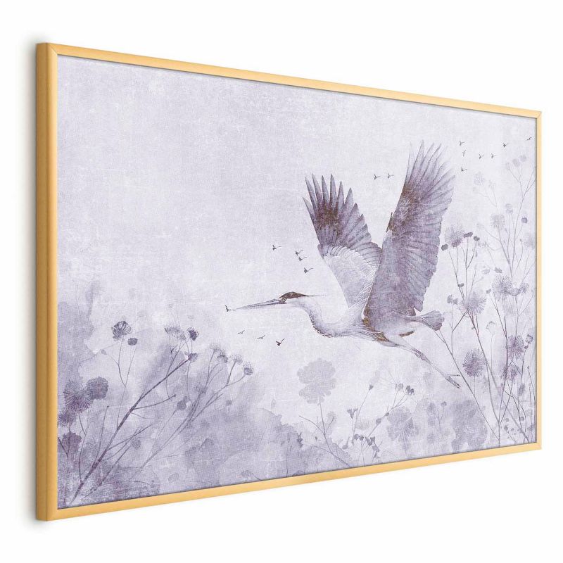 Plakat Artgeist Majestatyczny lot 30x21 cm z ramą złotą 1 szt