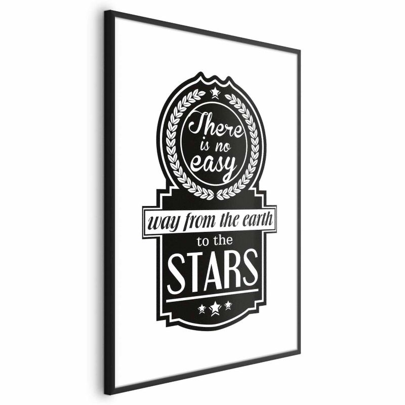 Plakat Artgeist Big lesson 21x30 cm z ramą czarną 1 szt