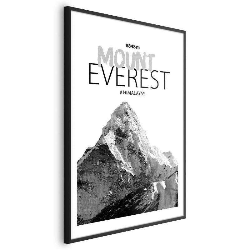 Plakat Artgeist Mount Everest 40x60 cm z ramą czarną 1 szt