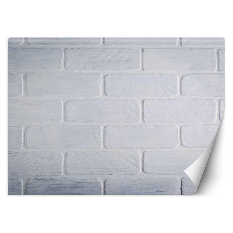 Fototapeta Feeby Mur z białych cegieł 150x105 1 szt