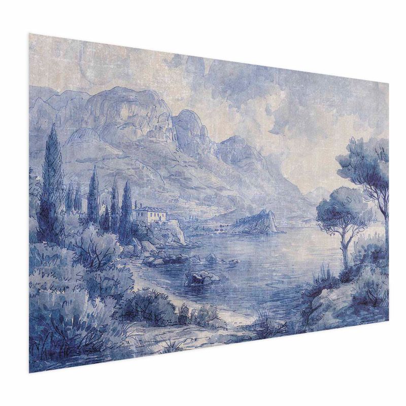 Plakat Artgeist Niebieska zatoka 60x40 cm bez ramy 1 szt