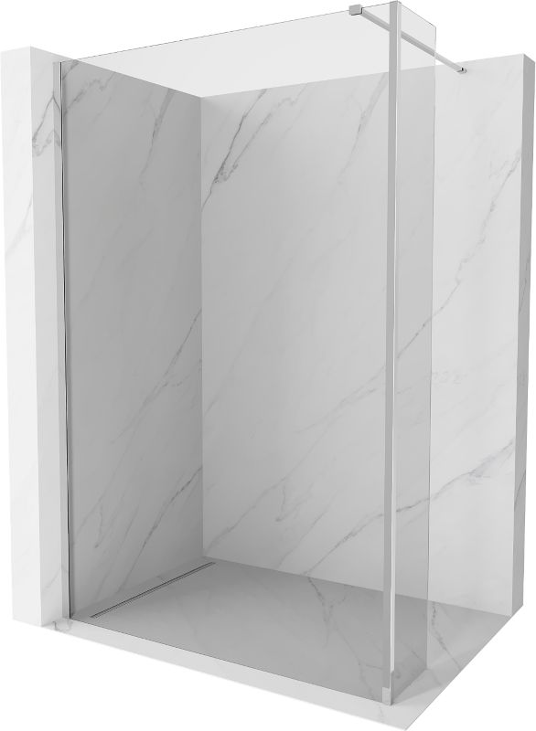 Ścianka prysznicowa Mexen Kioto transparent chrom 115x30 2 szt.