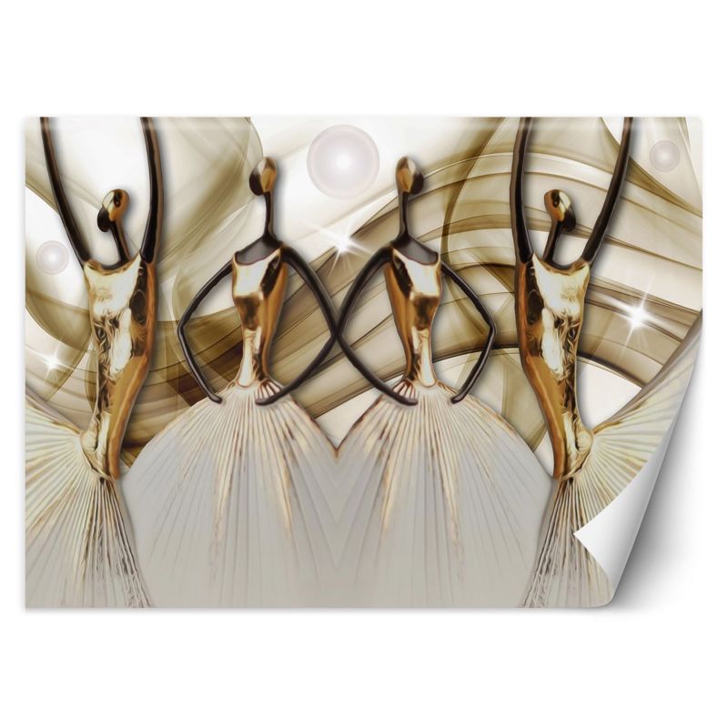 Fototapeta Feeby Kobiece sylwetki abstrakcja 100x70 1 szt