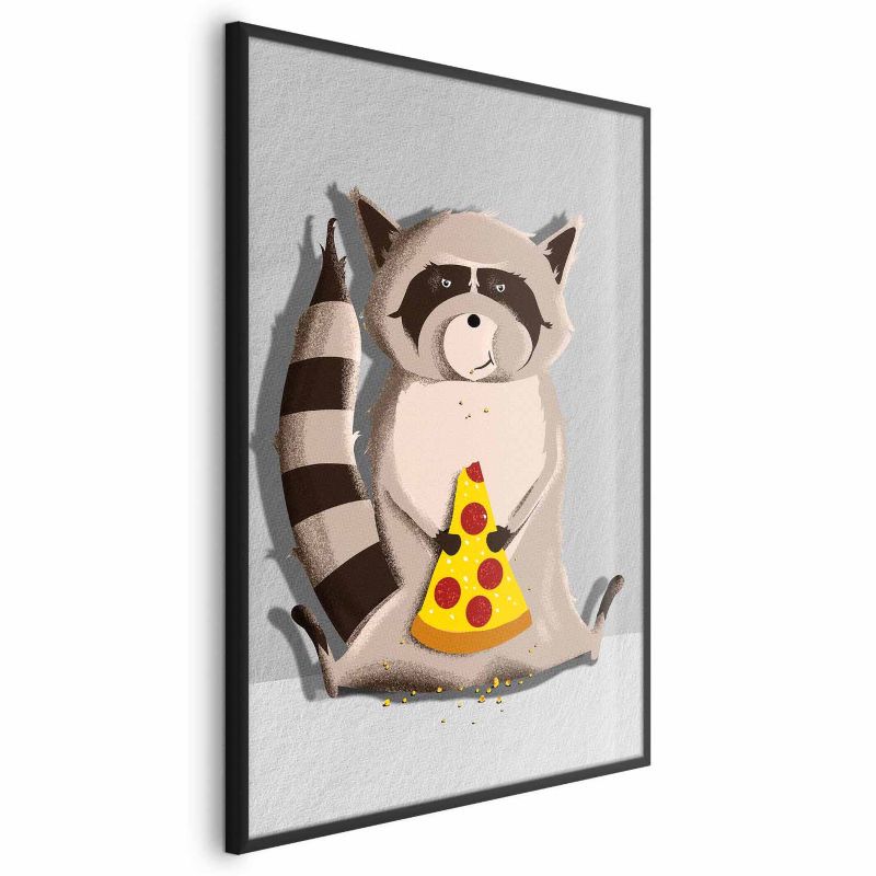 Plakat Artgeist Szop łasuch 21x30 cm z ramą czarną 1 szt