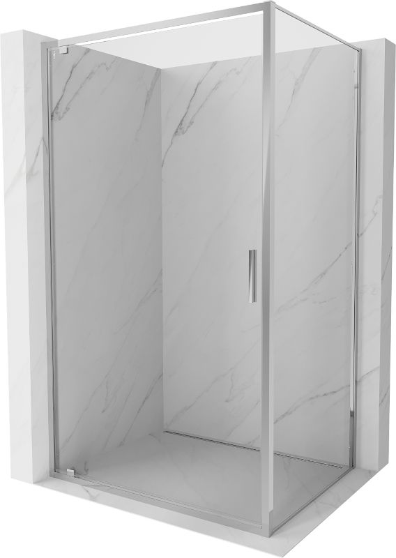 Kabina prysznicowa Mexen Exo uchylna 100 x 95 cm transparent chrom 1 szt.