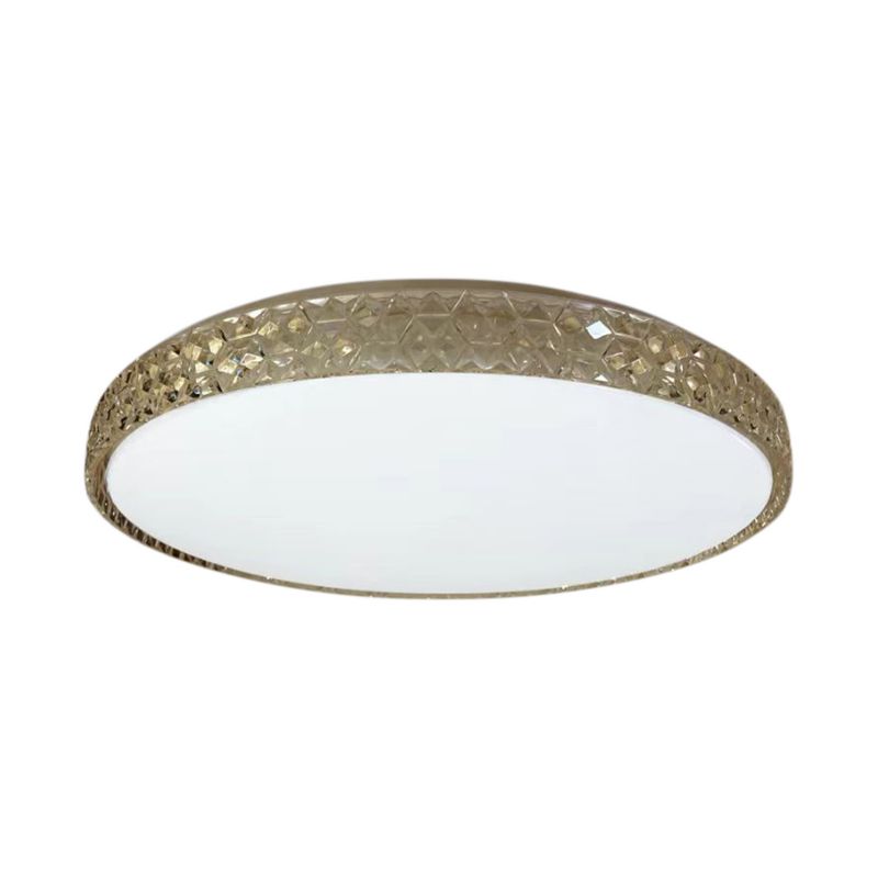 Plafon LED Milagro Shiny 34 W złoty