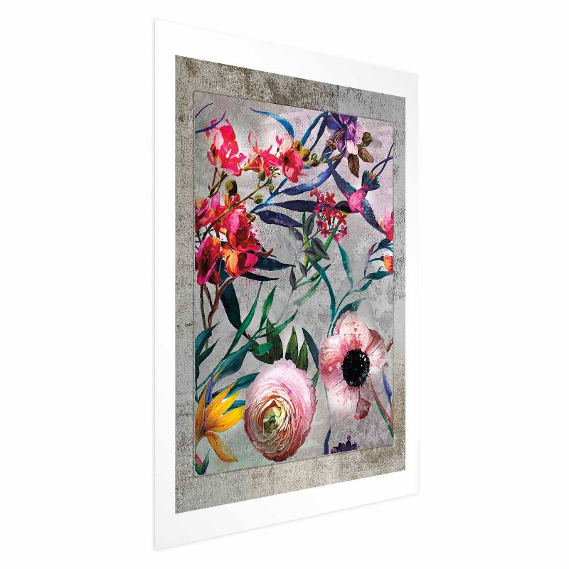 Plakat Artgeist Rustykalne kwiaty 60x90 cm bez ramy 1 szt