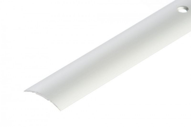 Profil progowy owalny Cezar Srebrny 30mm 3m aluminiowy 1 szt.