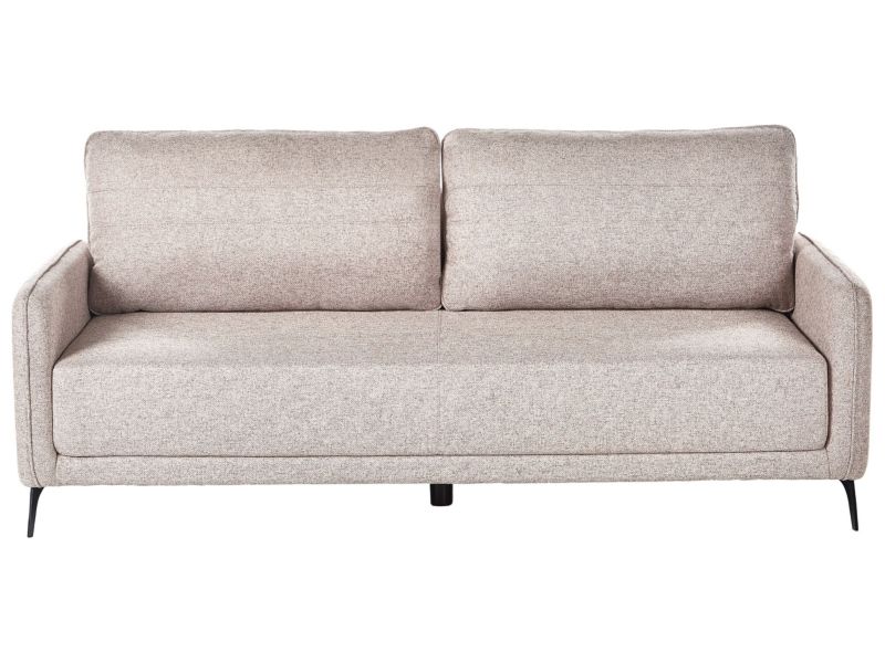 Sofa rozkładana Heming Jasnobrązowy 1 szt.