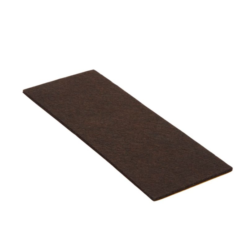 Podkładka filcowa samoprzylepna Diall 215 x 80 mm brązowa