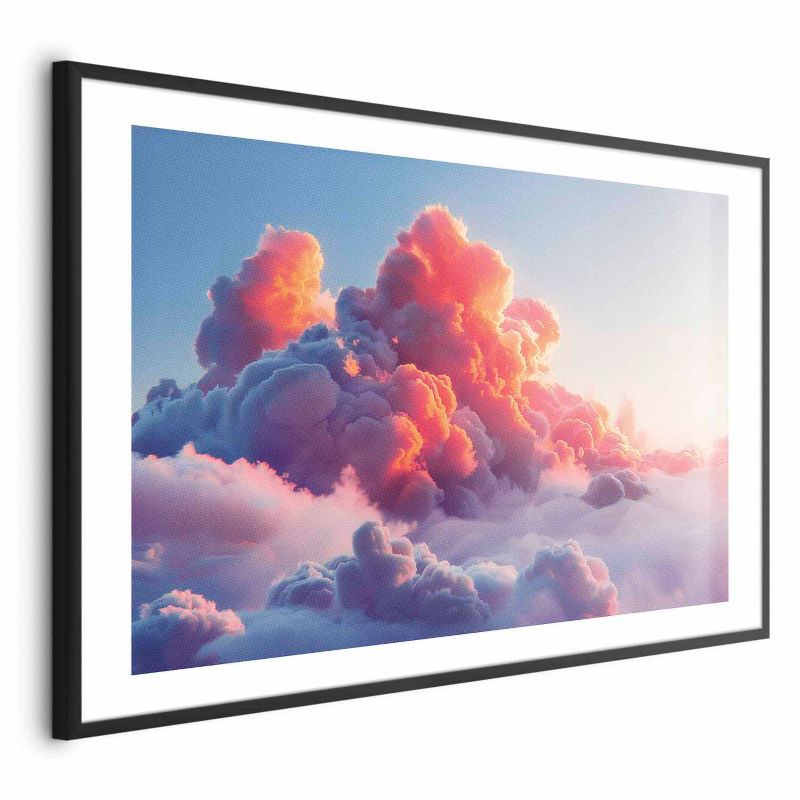 Plakat Artgeist Zmierzchowy spektakl 42x29,7 cm z ramą czarną 1 szt