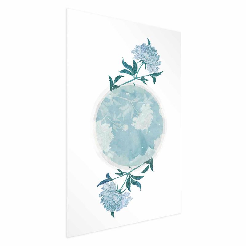Plakat Artgeist Kwiecista planeta 40x60 cm bez ramy 1 szt