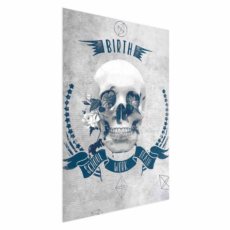 Plakat Artgeist Life Is Brutal 21x30 cm bez ramy 1 szt