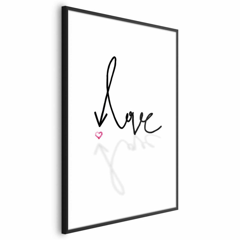Plakat Artgeist To jest miłość 60x90 cm z ramą czarną 1 szt
