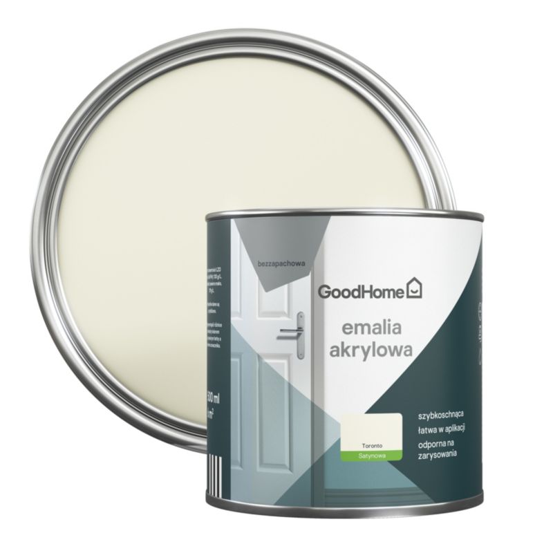 Emalia akrylowa plamoodporna GoodHome toronto 0,5 l