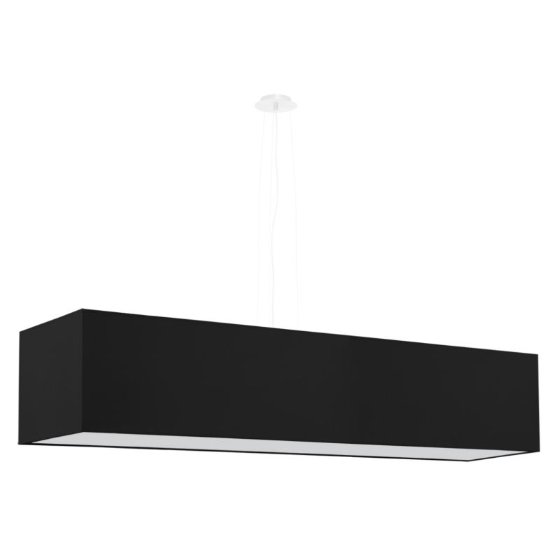 Żyrandol Sollux Lighting SANTA 120 czarny 1 szt.