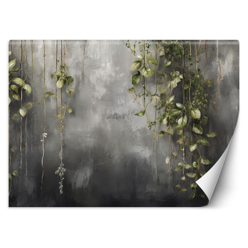 Fototapeta Feeby Beton Natura Liście 300x210 1 szt