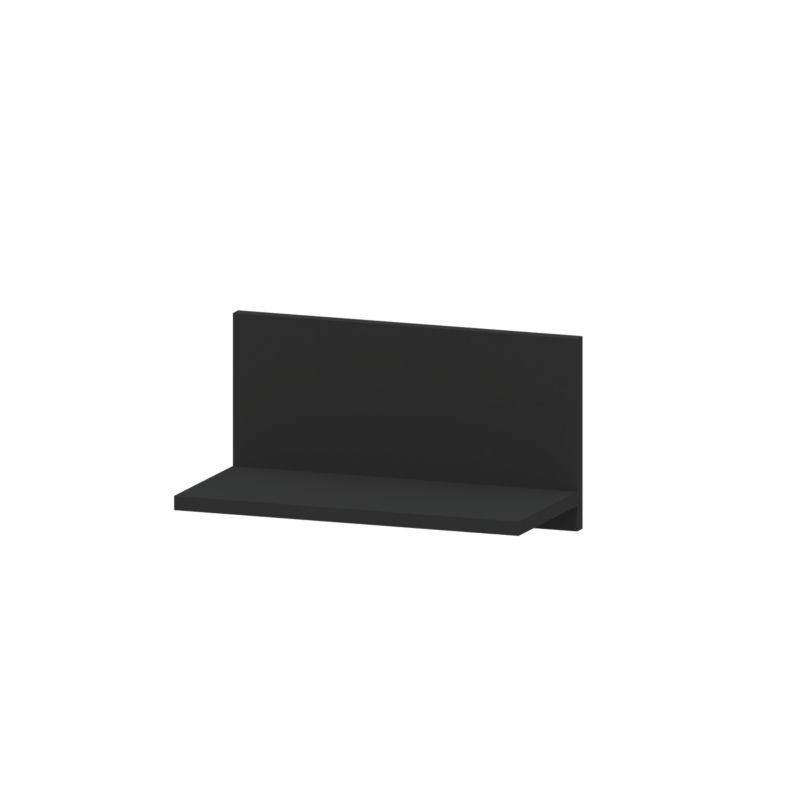 Półka Clickform Murso by Cezar Czarny RAL9005 Mat 160x192x360mm MDF 1 szt.